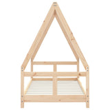 Kids Bed Frame 80x160 cm Solid Wood Pine 834459