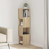 Corner Cabinet 25.5x25x102cm Engineered Wood Sonoma Oak 889807