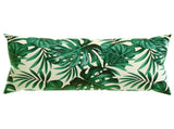 Cushion Cover 12 pcs HEERLEN Leaf Pattern 40 x 80 cm Polyester 910041