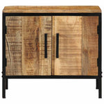 Bedside Cabinet Brown and black 50 x 30 x 45 cm 4019642