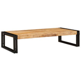 Bathroom Shelf Brown 100 x 50 x 23 cm Soild Rough Mango Wood 4102760