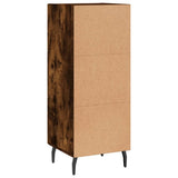 Sideboard Smoked Oak 34.5x34x90 cm Engineered Wood 828625