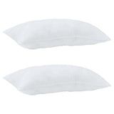 Duvet Set with Pillow 3 pcs White Microfiber and Down Feather 3377968
