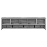 Wall-Mounted Coat Rack Wall-Mounted Grey Sonoma Engineered wood 874328