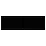 TV Cabinet Black 100x30x30 cm Engineered Wood 801482