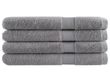 Premium Sauna Towels "SOLUND" 4 pcs Grey 80x200 cm 600 gsm 137315