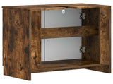 Bathroom Sink Cabinet UTRECHT Smoked Oak 59.5 x 31.5x 59 cm 897670