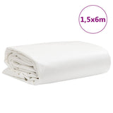 Tarpaulin White 1.5x6 m 650 g/m 156189