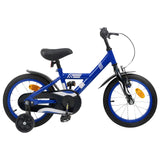 Kids Bike 12 Inches for 2-4 Years Old Dark Blue 42009622