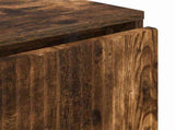 Sideboard Smoked Oak 79.5 x 33 x 82 cm Engineered Wood 883439
