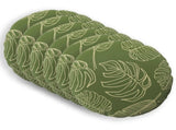 Throw Pillow 6 pcs HEERLEN Leaf Design Dia. 60 cm Polyester 929812