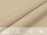 Sunshade Sail Oxford Fabric Rectangular 3x5 m Beige 135157