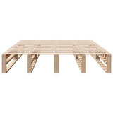Bed Frame without Mattress 160x200 cm Solid Wood Pine 850848