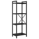 Bookshelf Black Oak 40 x 30 x 119 cm Engineered Wood 868359