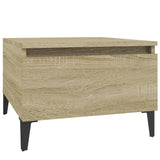 Side Tables 2 pcs Sonoma Oak 50x46x35 cm Engineered Wood 819523