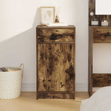 Sideboard Smoked Oak 40 x 40.5 x 75 cm Engineered wood 865068