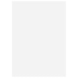 Decor Panels 150 pcs White 21 x 30 x 0.27 cm Engineered Wood 885561