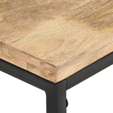 Coffee Table 110x60x35 cm Solid Mango Wood 320244