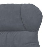 Armchair Dark Grey 69 x 74 x 93 cm Velvet 42001888