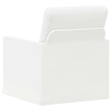 Armchair White 70 x 81 x 82 cm Fabric 42041017