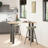 Bar Table Legs 4 pcs Anthracite 100-102 cm Steel 4012478