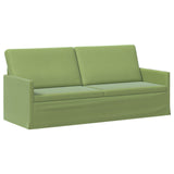 Sofa Set 2 pcs Light Green Velvet 3433219