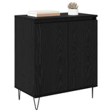 Sideboard Black Oak 60 x 35 x 70 cm Engineered Wood 882600