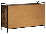 Sideboard Smoked Oak 97 x 33 x 81 cm Engineered Wood 8013862