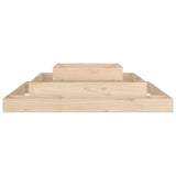Planter 110x110x27 cm Solid Wood Pine 823871