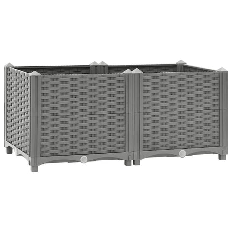 ZNTS Raised Bed 80x40x38 cm Polypropylene 153294