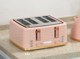 3000W 1.7L Kettle & 4 Slice Toaster, Kettle and Toaster Set with 7 Browning Controls and Crumb Tray, T3398P378860