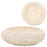 Sink 40x12 cm Marble Cream 142777
