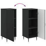 Sideboard Black 33 x 34.5 x 89.5 cm Engineered Wood 894826