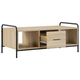 Coffee Table Sonoma Oak 99.5 x 49 x 41 cm Engineered Wood 8013585