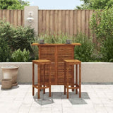 Bar Table 110x50x105 cm Solid Acacia Wood 44007
