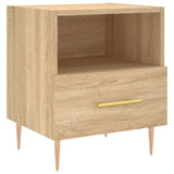 Bedside Cabinets 2 pcs Sonoma Oak 40x35x47.5 cm Engineered Wood 827411