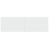 Wall-Mounted Headboard DELFT White Engineered Wood 897165