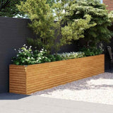 Garden Raised Bed 482x50x69 cm Corten Steel 151988