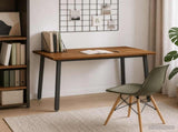 120 x 80 x 75 cm Solid Acacia Wood Natural and Coffee 937624