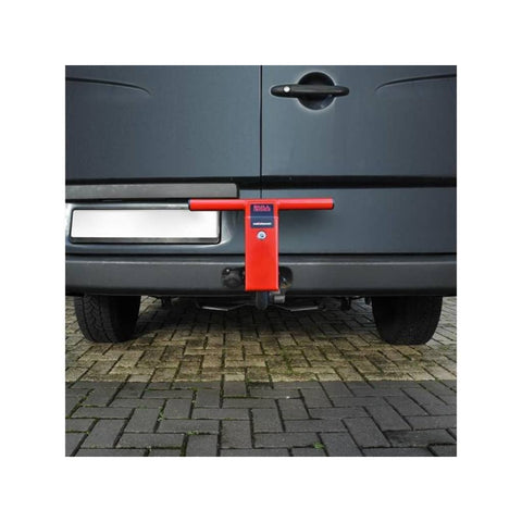 ZNTS Matador Rear Van Door Security Bar Bull Lock 2.0 Red 439375