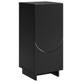 Sideboard Black 33.5 x 34.5 x 75 cm Engineered Wood 8011505