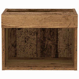 TV Cabinet Set 2 pcs Old Wood 40 x 30 x 30 cm Engineered Wood 863099