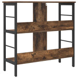 Bookshelf Smoked Oak 82 x 32 x 79 cm Engineered Wood 883996