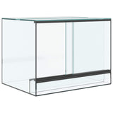 Terrarium with Storage Transparent 40 x 30 x 30 cm Glass 42020389