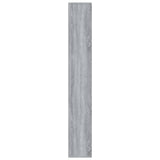 Book Cabinet Grey Sonoma 155x24x160 cm 815361