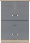 ZNTS Nevada 3+2 Drawer Chest 100-102-089