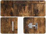 Bathroom Vanity with Sink Smoked Oak 42 x 40 x 84.5 cm 890676