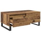 Coffee Table Old Wood 90 x 50 x 36.5 cm Engineered Wood 881678