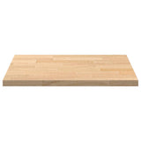 Kitchen Worktop 60x63.5x2.7 cm Solid Wood Oak Rectangular 4008996
