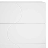 Sideboard White 70 x 38 x 75 cm Engineered Wood 8011522